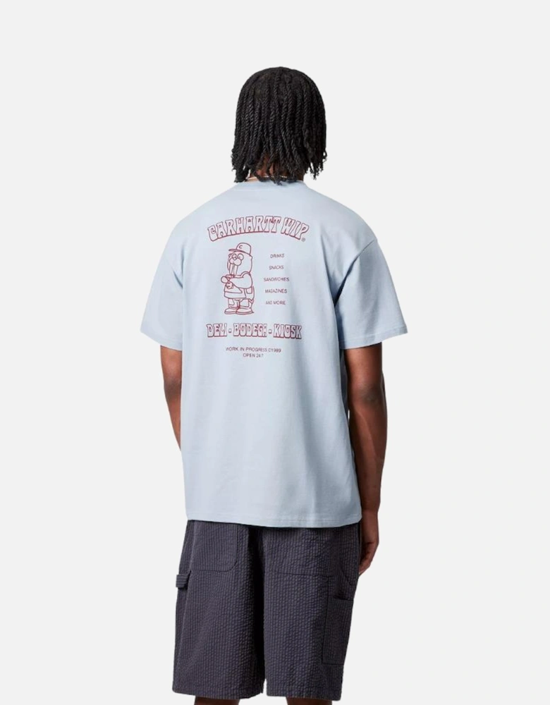 S/S Sandwich T-Shirt - Blue Fog