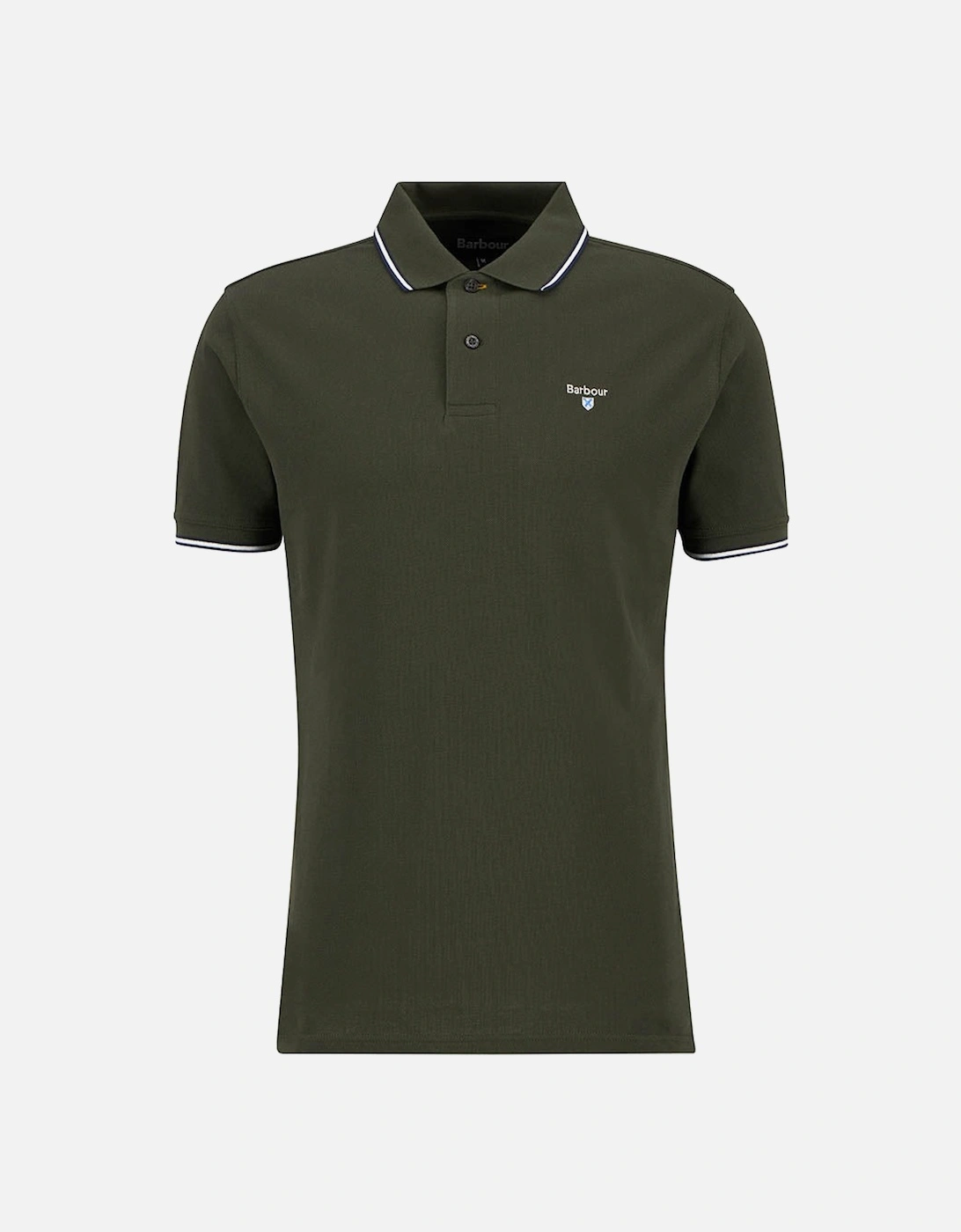 Fielding Mens Tailored Polo Shirt - Olive, 2 of 1