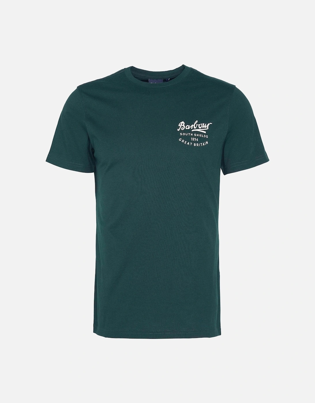 Script Mens Graphic T-Shirt - Seaweed