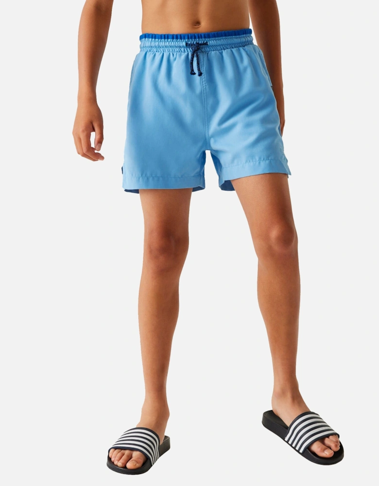 Childrens/Kids Skander III Plain Swim Shorts