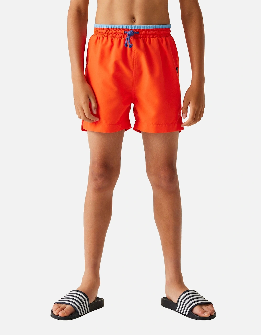 Childrens/Kids Skander III Plain Swim Shorts