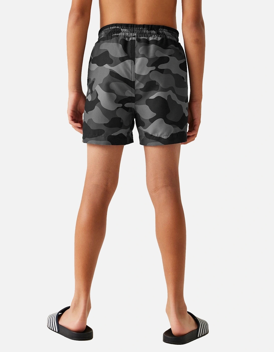 Childrens/Kids Skander III Camouflage Swim Shorts