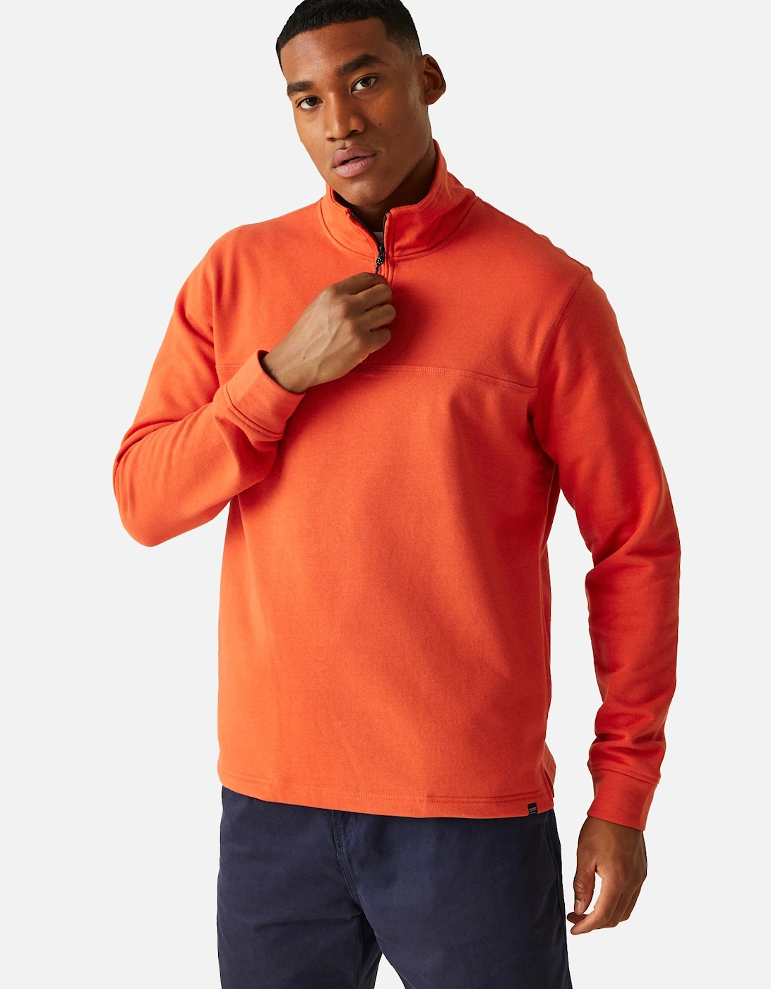 Mens Agilno Half Zip Fleece Top