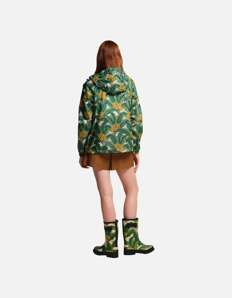 Womens/Ladies Orla Kiely Tropical Floral Packaway Waterproof Jacket
