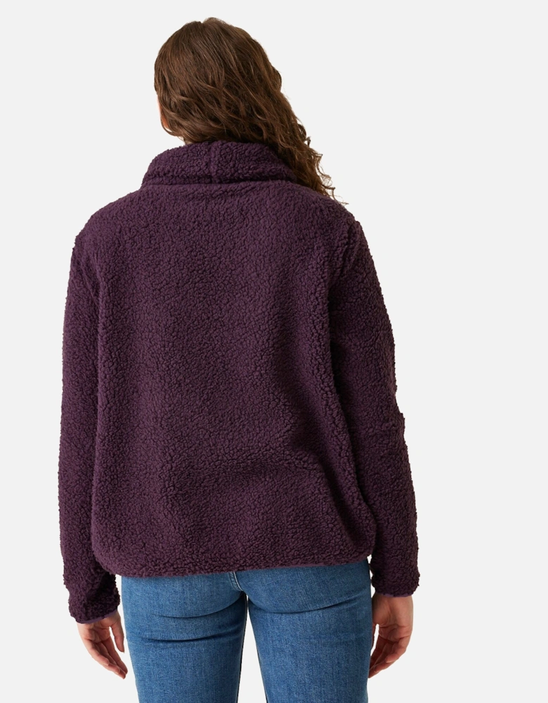 Womens/Ladies Ria Fluffy Overhead Fleece Top