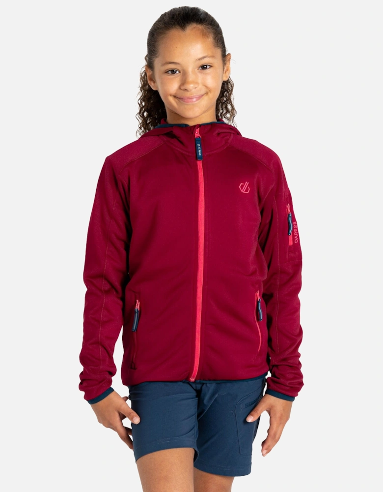 Childrens/Kids Explore Marl Fleece Jacket