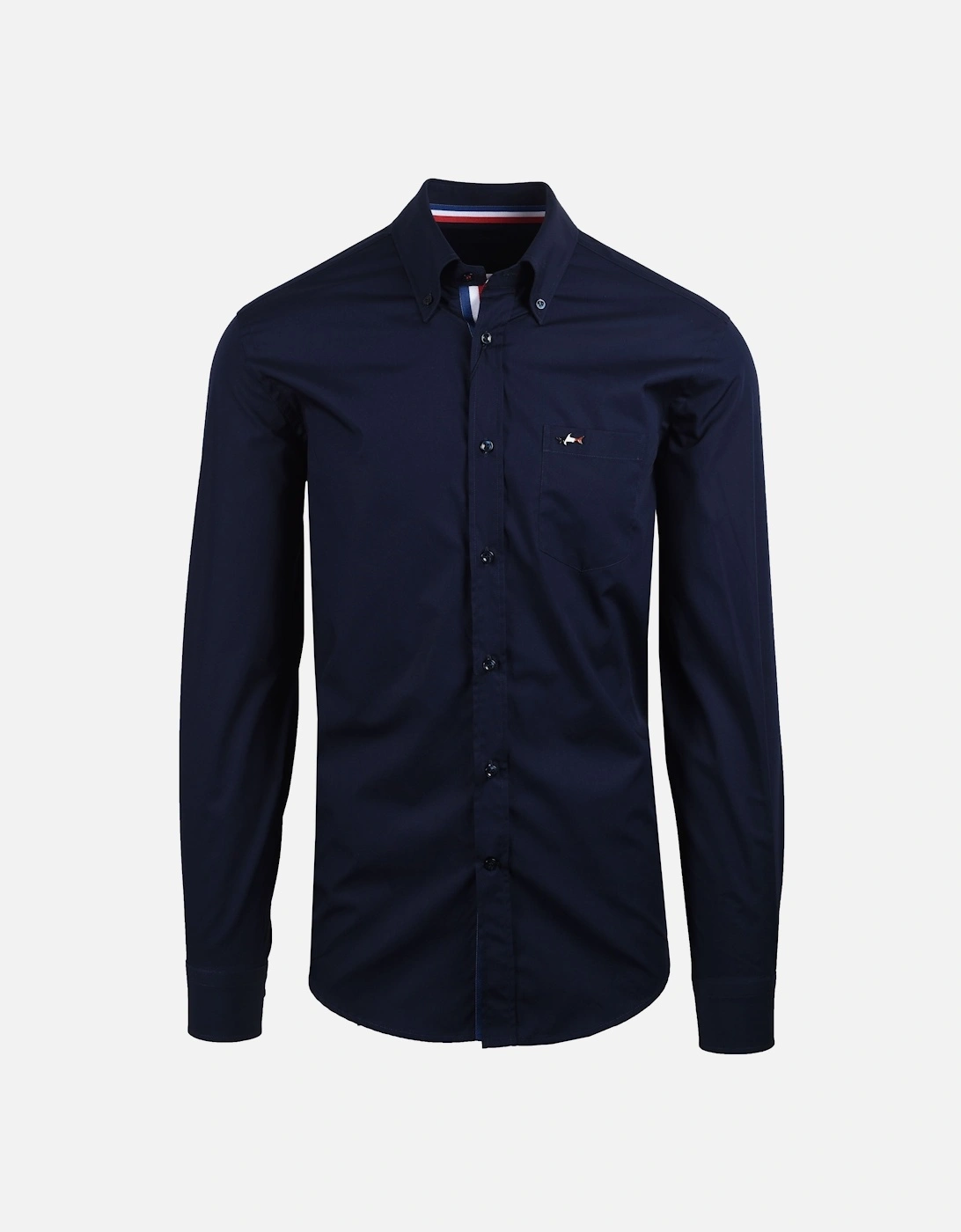 Paul And Shark Button Down Collar Cotton Shirt Navy, 4 of 3