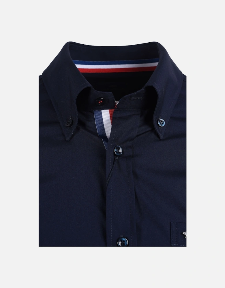 Paul And Shark Button Down Collar Cotton Shirt Navy