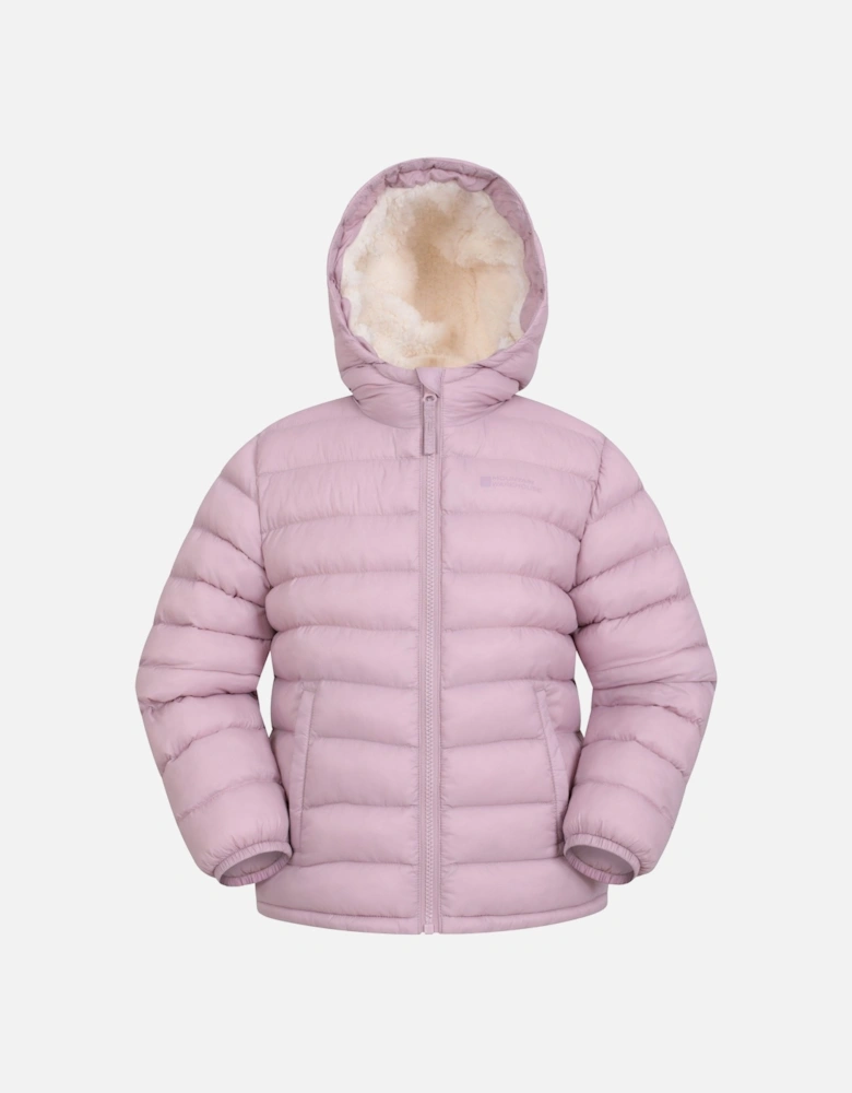 Childrens/Kids Seasons Faux Fur Lined Padded Jacket