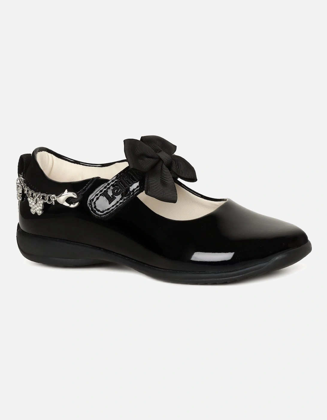 Lelli Kelly Girls Black 'S Izzy School Shoes - : 13/F (Standard) Size 13 / 32/F Kids