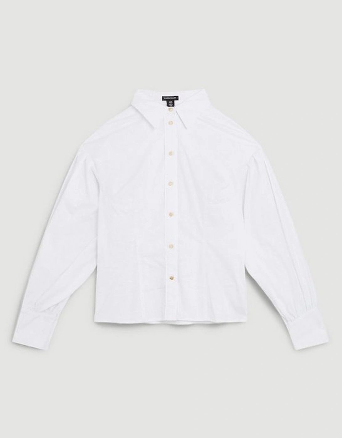 Blouson Sleeved Woven Shirt