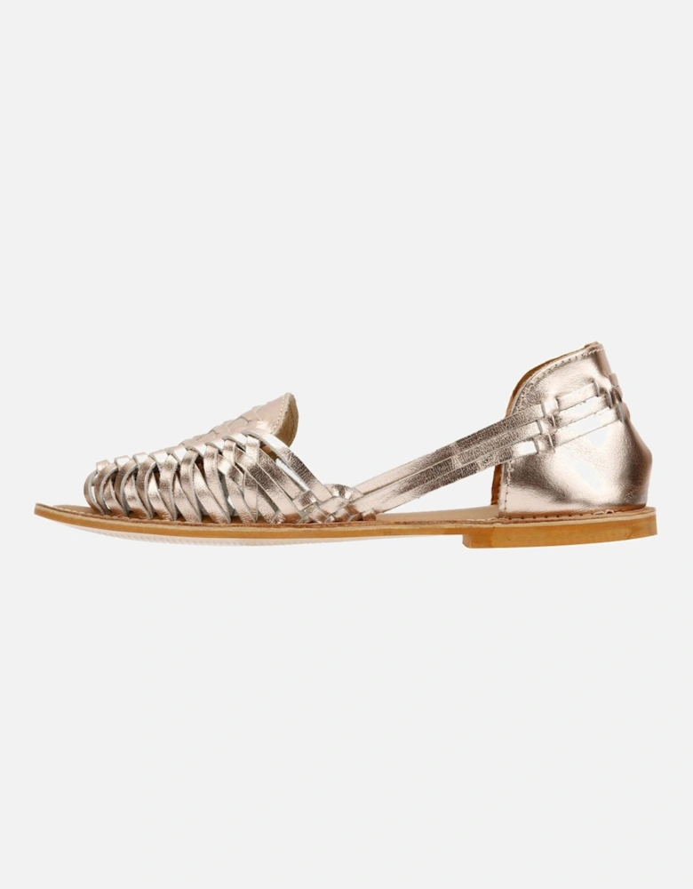 Tower London Hurache Women's Gold Metallic Sandals