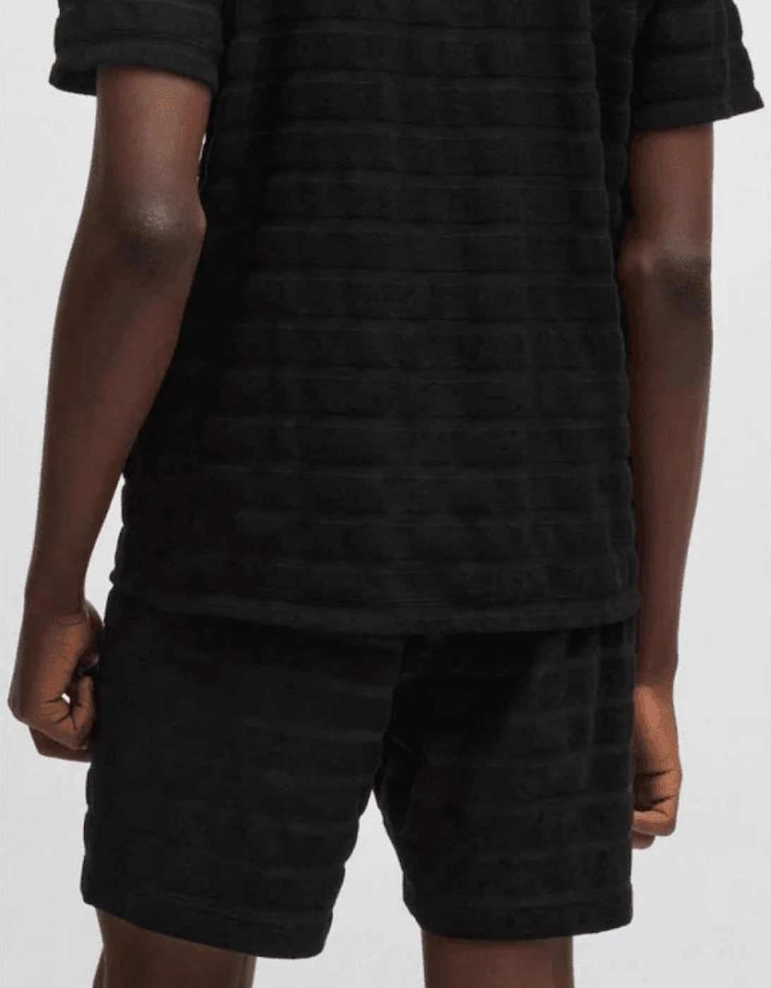 Ellino Dutowel Black Short Set