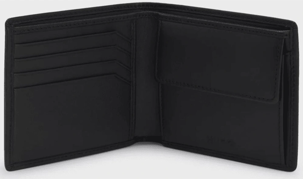 Subway_4 Leather Black Wallet