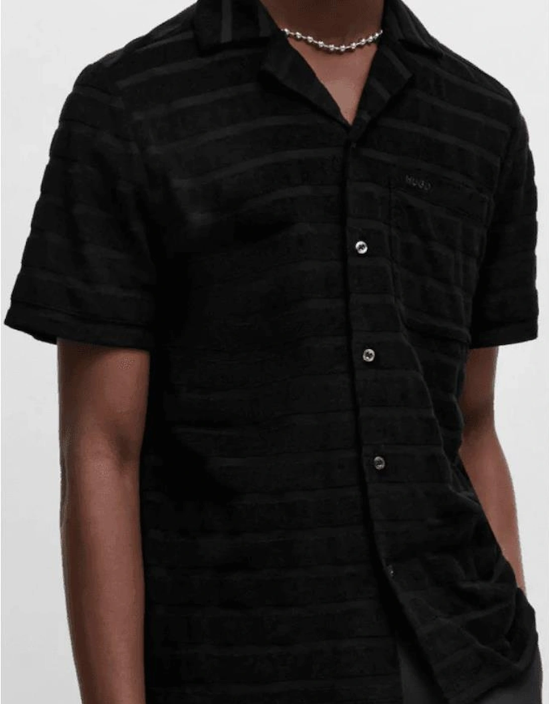 Ellino Dutowel Black Short Set