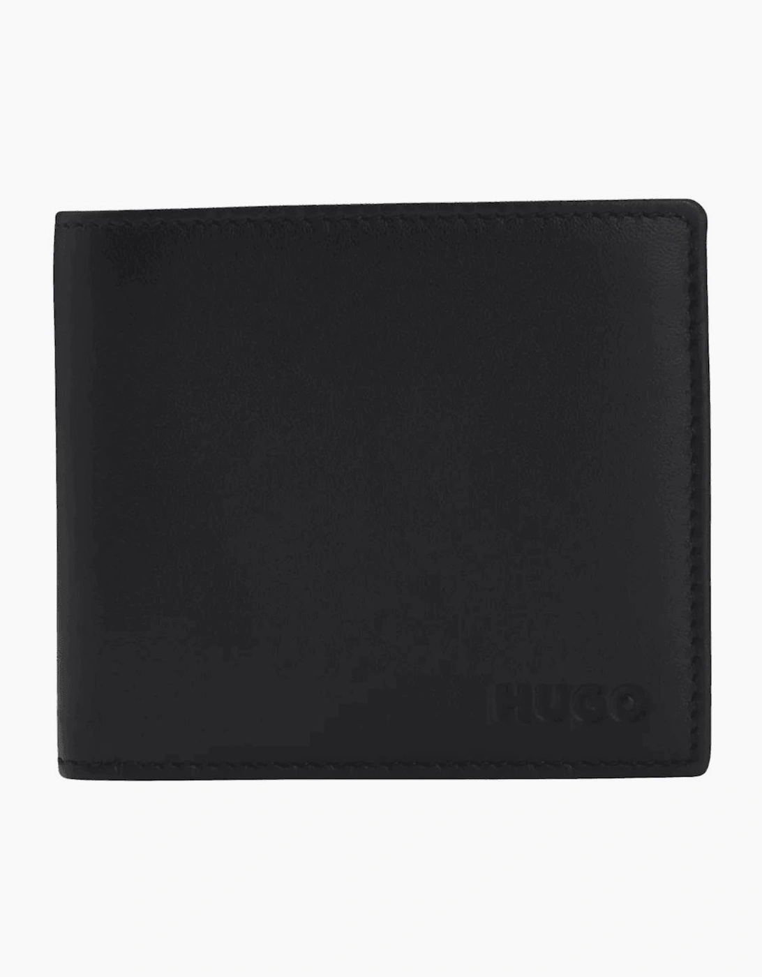 Hugo Boss Men's Black Subway_4 Leather Wallet - Size: One Size