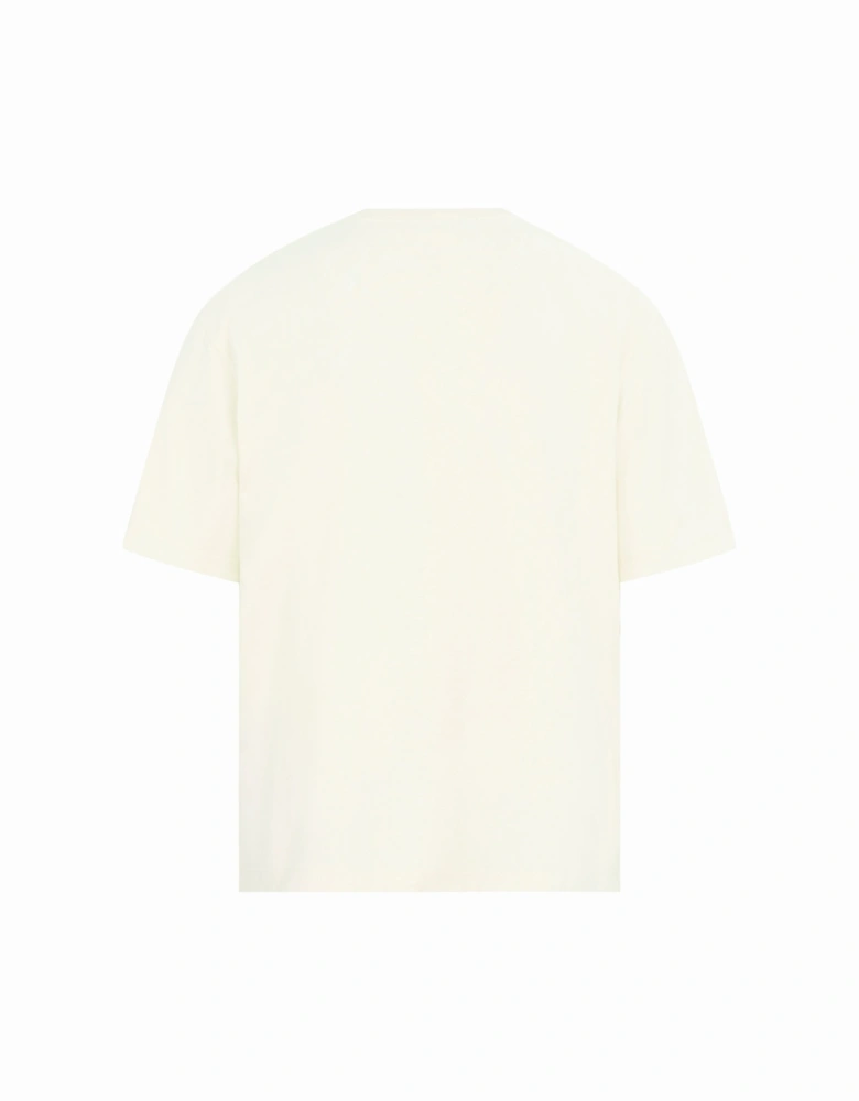 S0115 Compass Patch T-shirt Cream