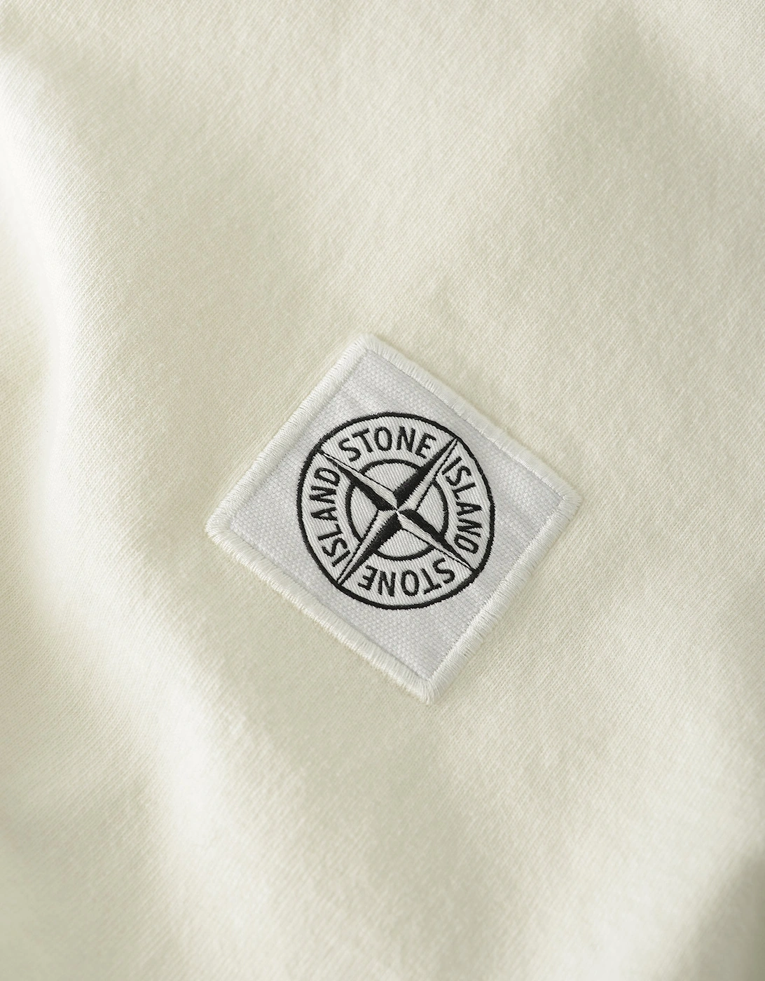 S0115 Compass Patch T-shirt Cream