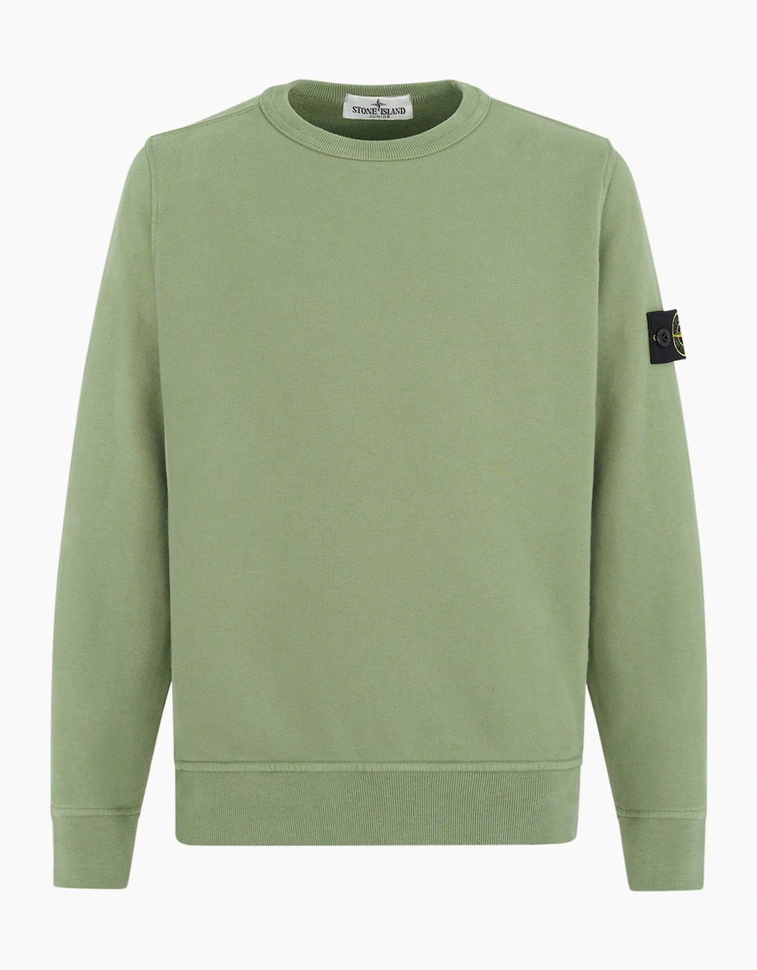 Stone Island Boy's Kids S0A20 Compass Sweatshirt Green - Size: 14 years
