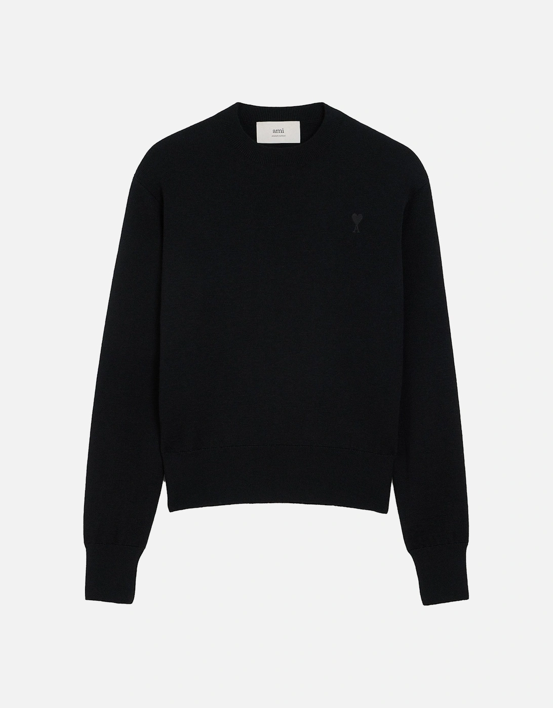 Ami De Coeur Crewneck Sweater Black, 2 of 1