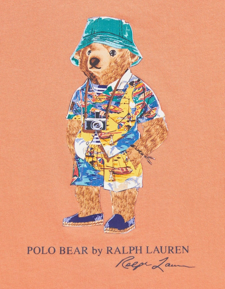 Baby Boys Bear T-Shirt And Short Set - Multi