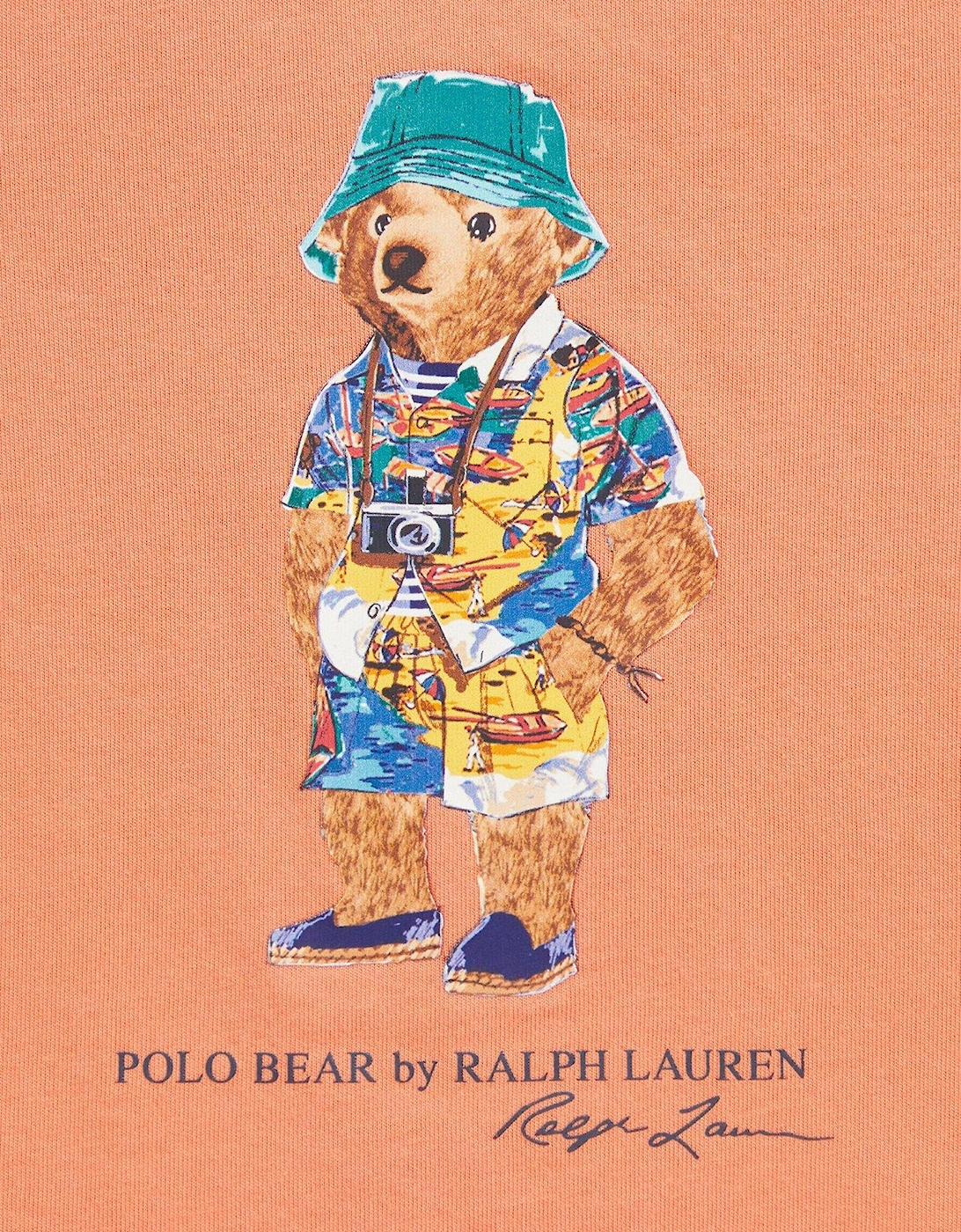Baby Boys Bear T-Shirt And Short Set - Multi