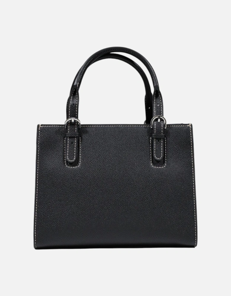 Elegant Plain Handbag Women - Black Bags