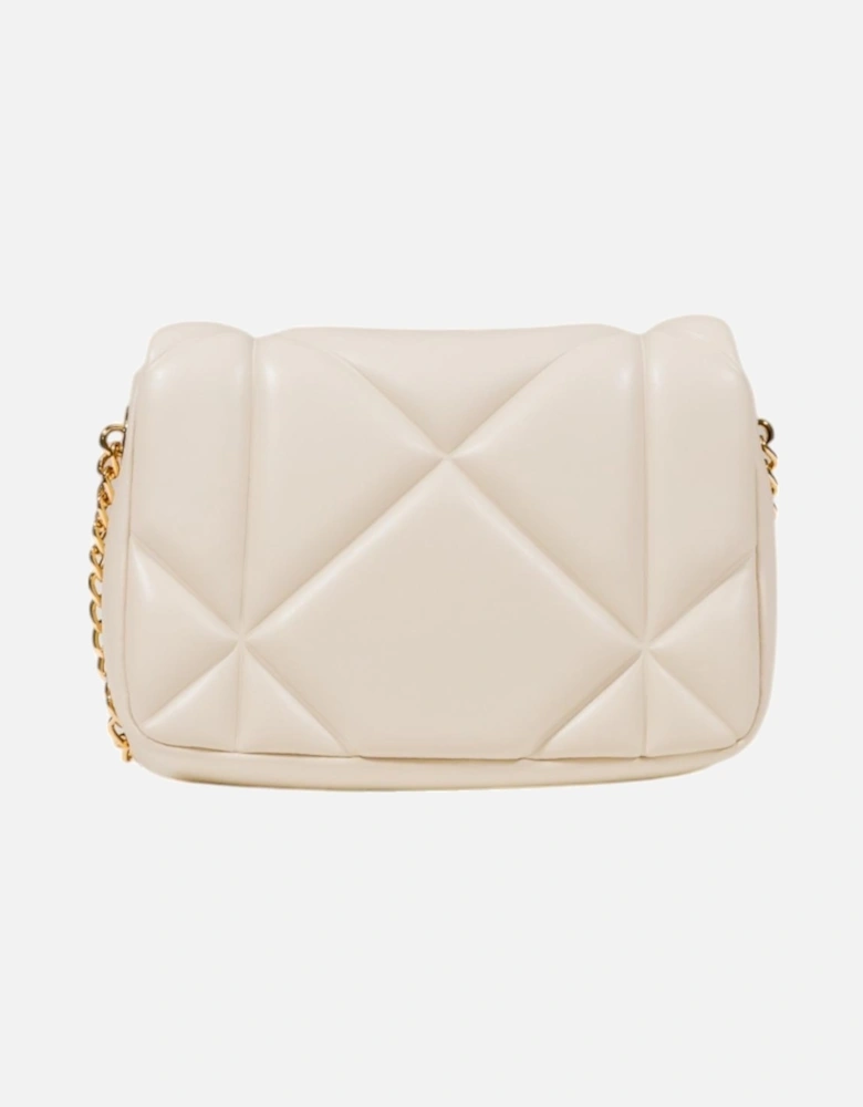Magnet Fastening Bag with Inside Pockets Women - Beige