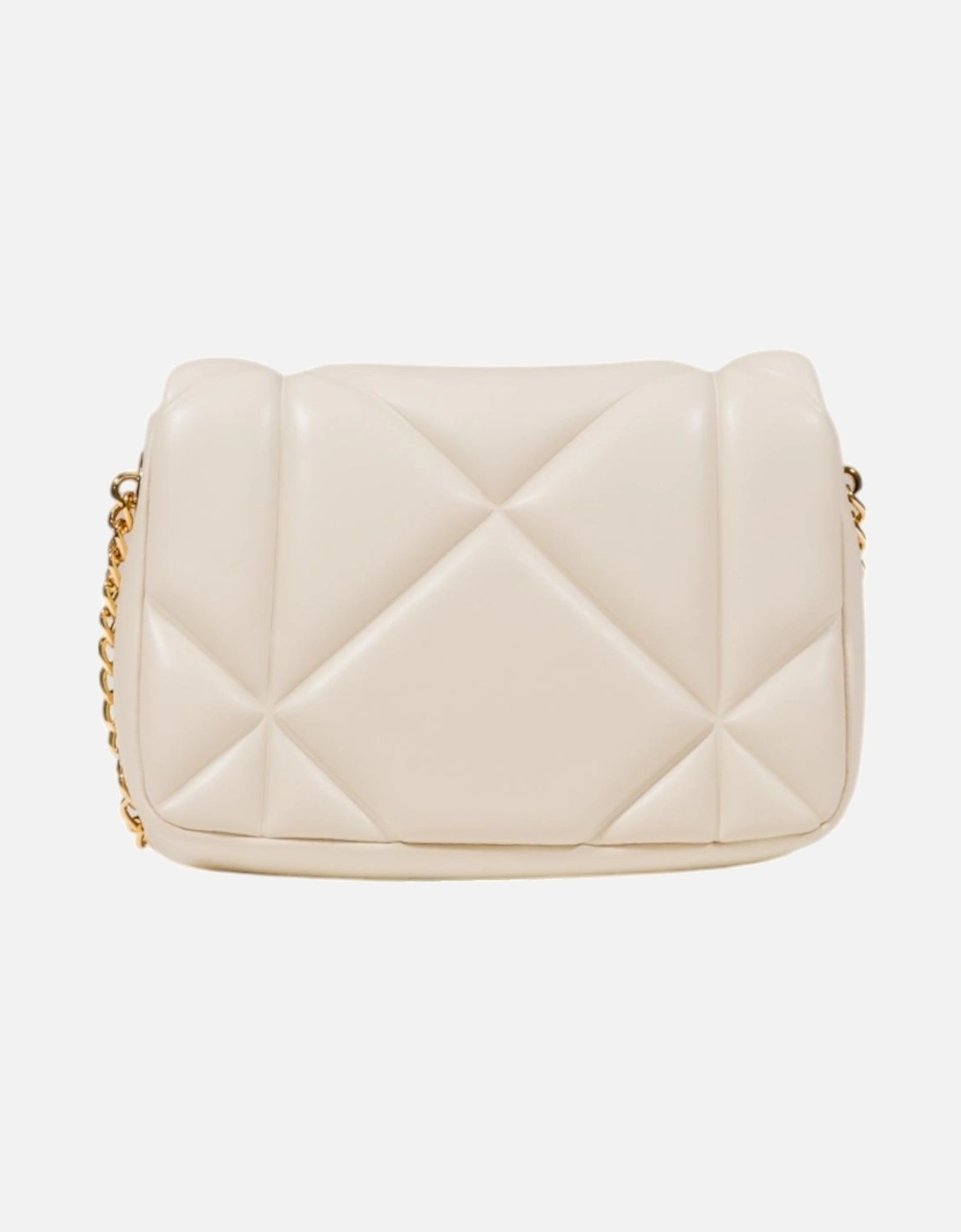 Magnet Fastening Bag with Inside Pockets Women - Beige