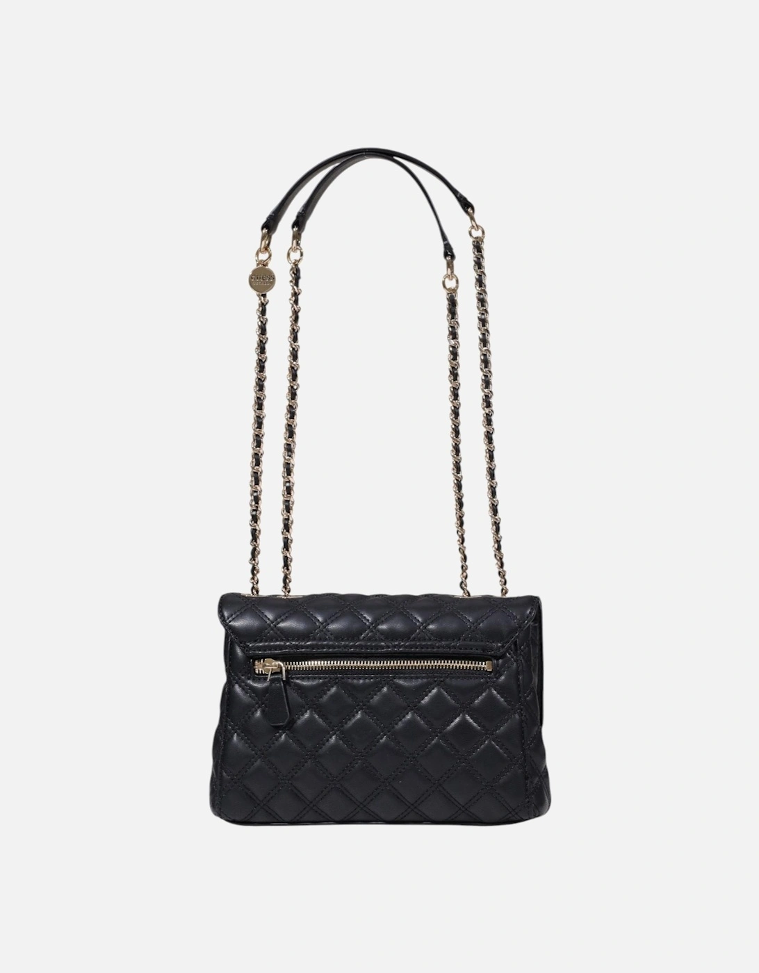 Handbag with Magnet Fastening and Multiple Pockets Women - Black Bags