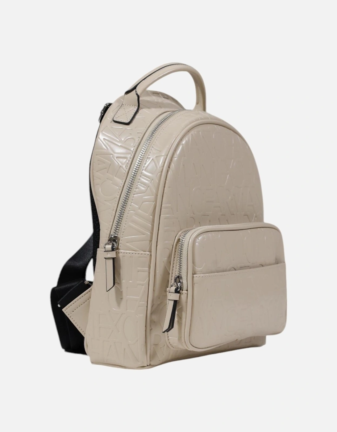 Rucksack with Zip Fastening Women - Beige Bags