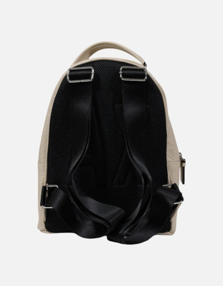Rucksack with Zip Fastening Women - Beige Bags