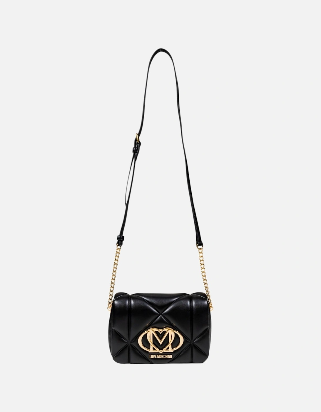 Magnet Fastening Bag with Inside Pockets Women - Black, 4 of 3