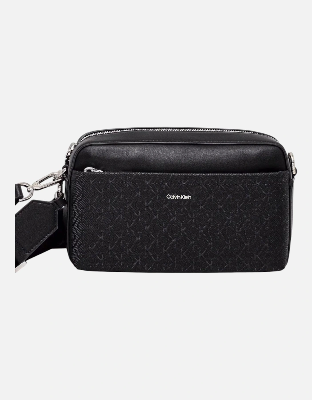 Zip Fastening Polyurethane Bag Women - Black, 4 of 3