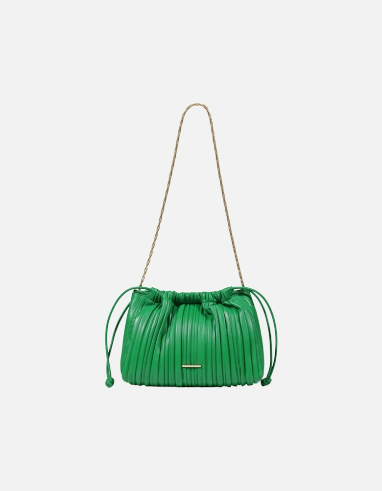 Polyurethane Structured Designer Bag Women - Green