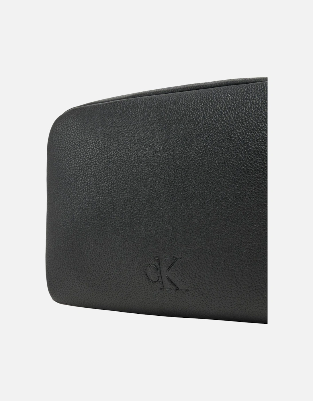 Zip Fastening Polyurethane Bag Women - Black