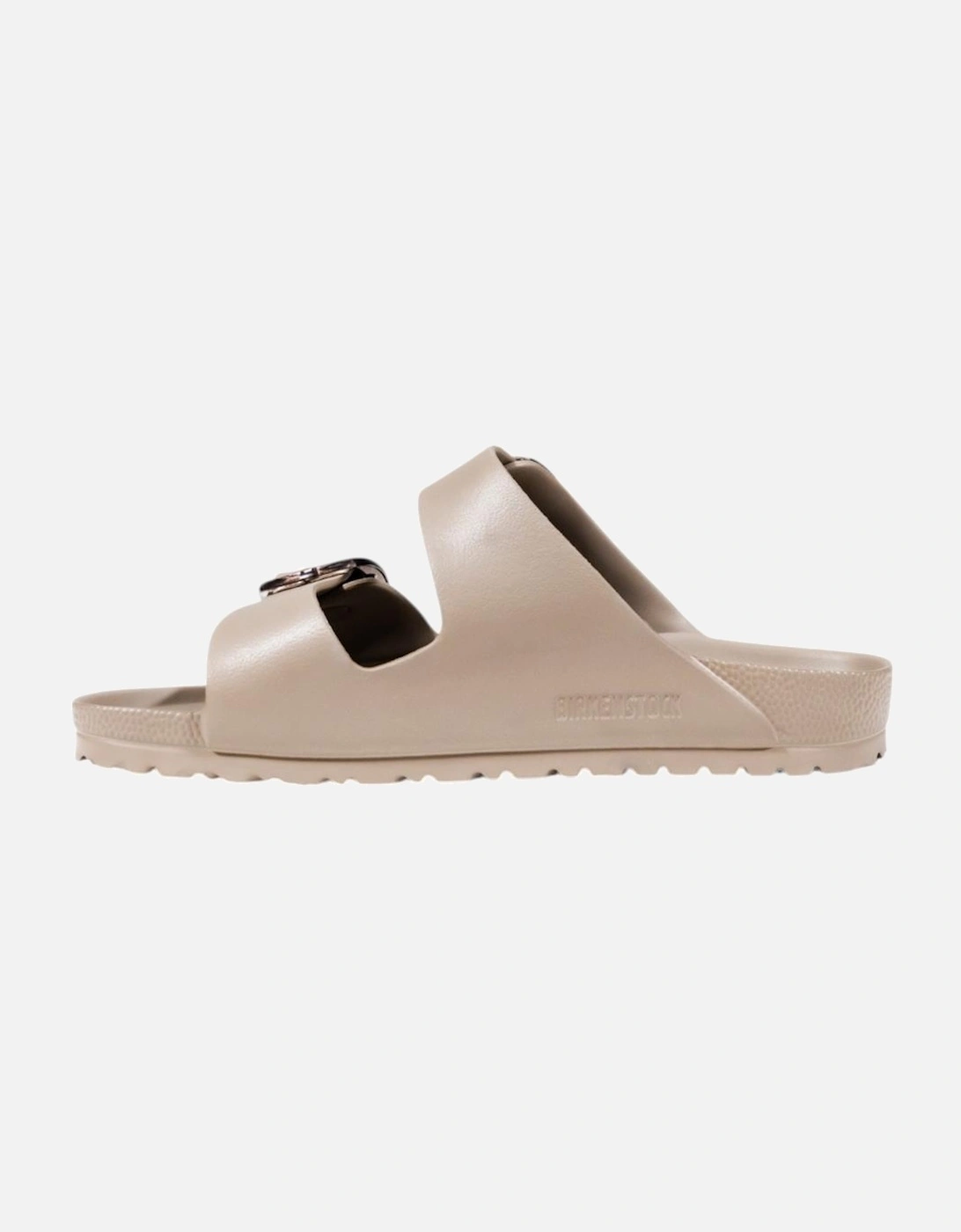 Buckle Fastening Synthetic Slippers Women - Beige