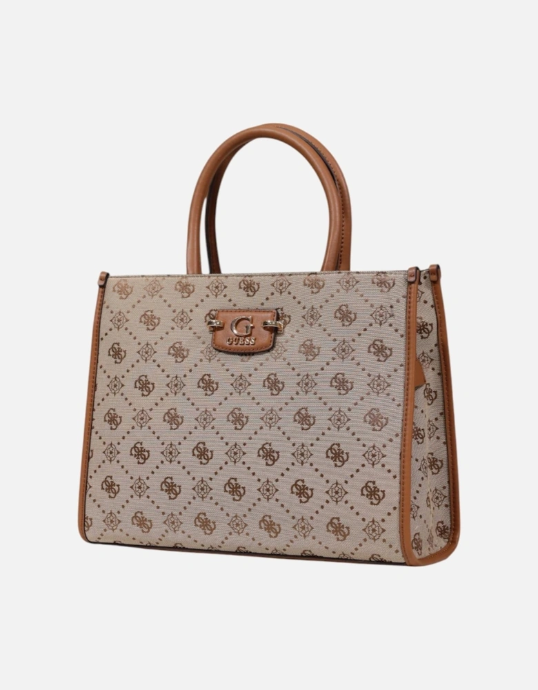 Handbag with Zip Closure Women - Brown Bags