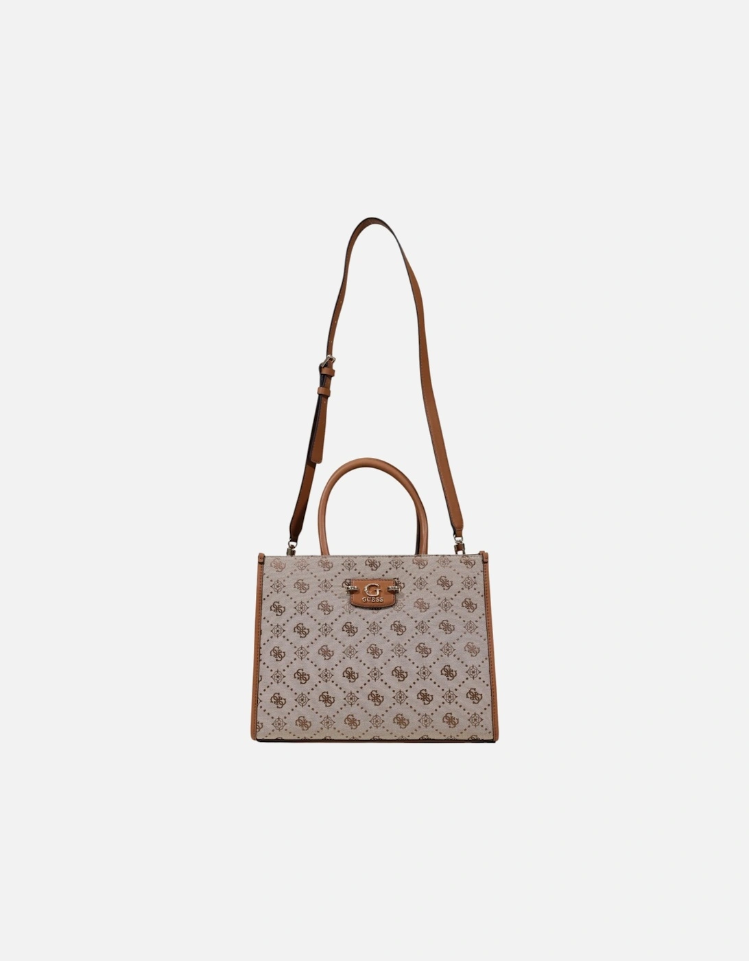 Handbag with Zip Closure Women - Brown Bags, 4 of 3