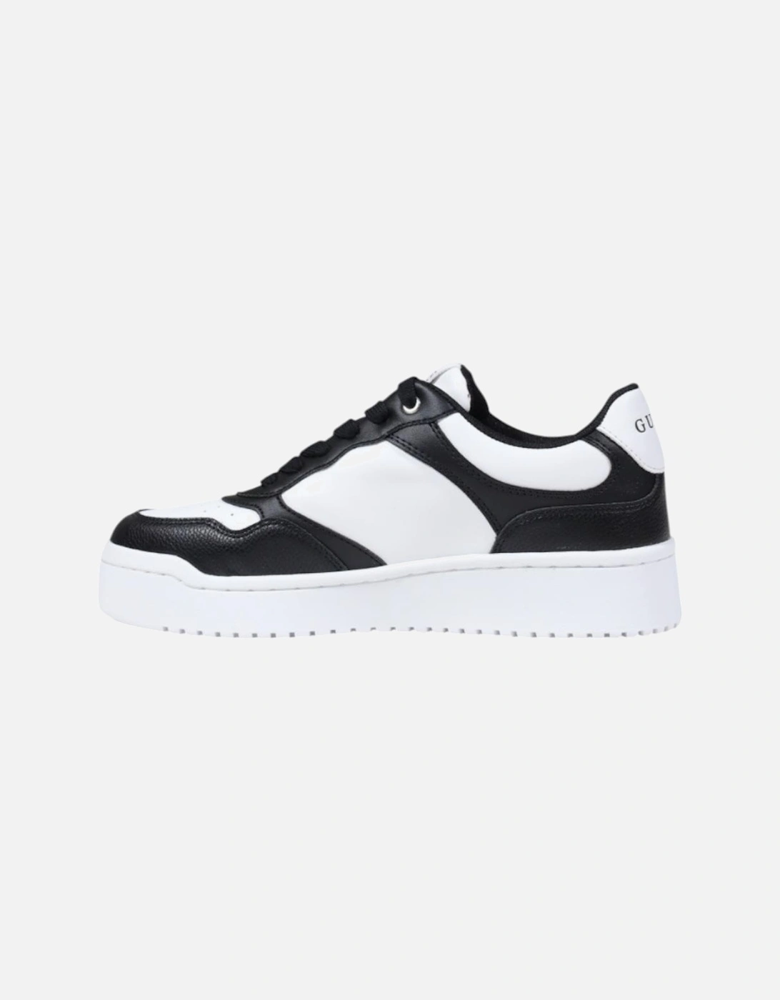 Lace-Up Multicolor Polyurethane Sneakers Women
