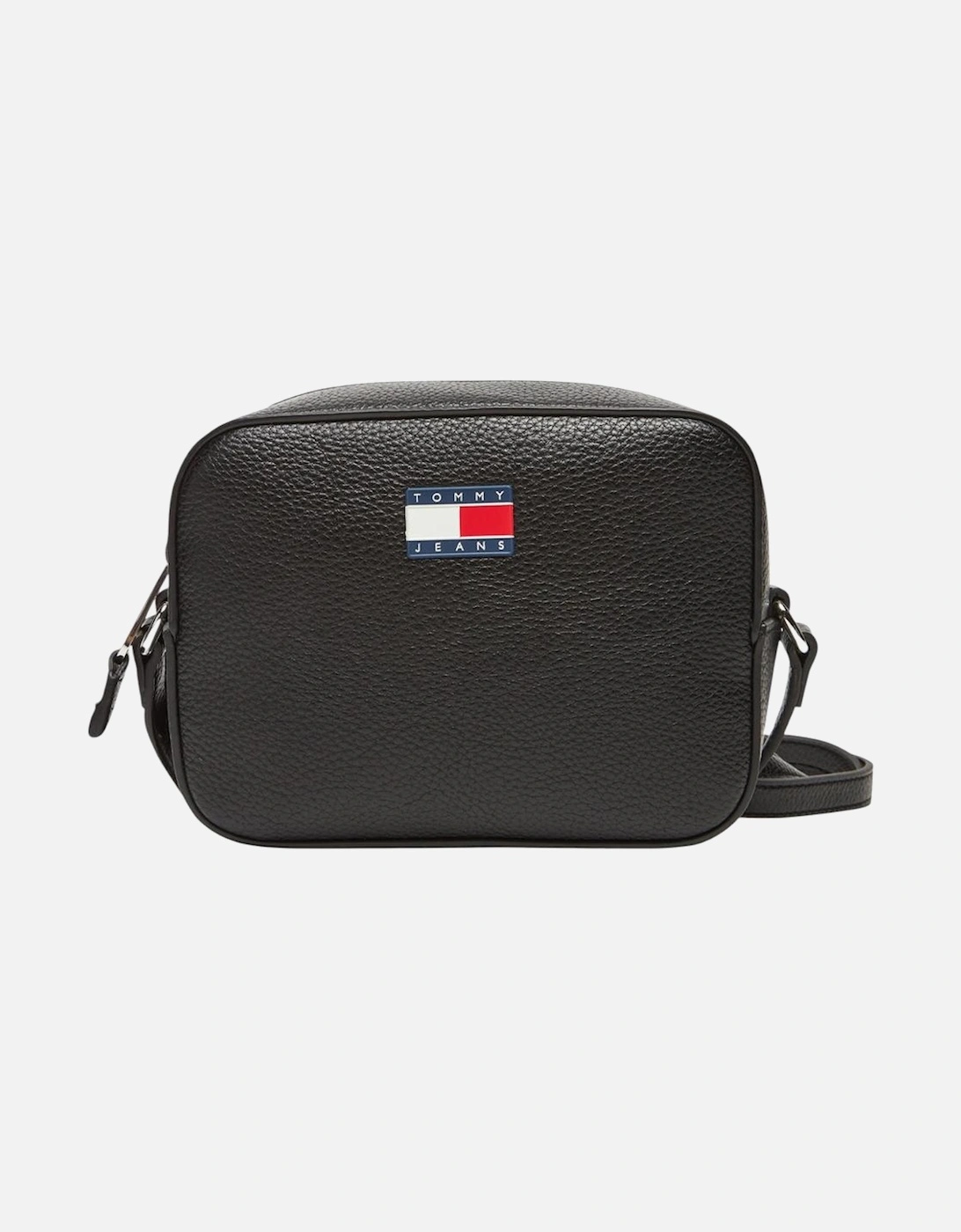 Shoulder Bag with Zip Fastening Women - Black, 4 of 3