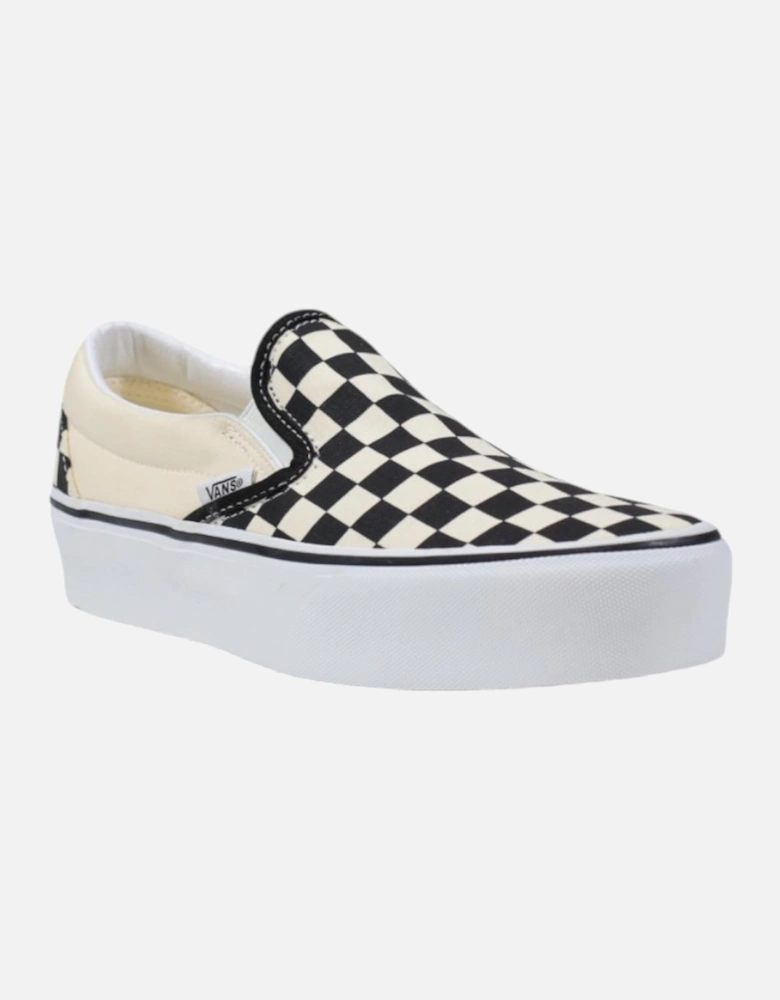 Womens Fabric Sneakers - White