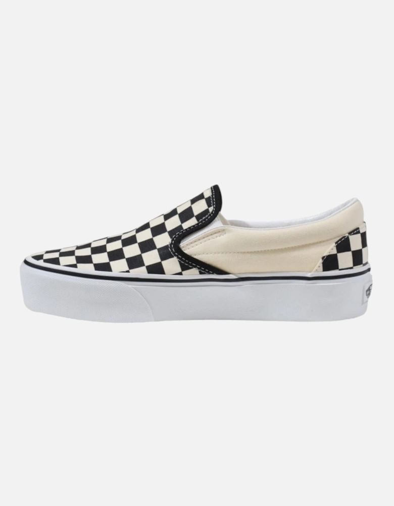 Womens Fabric Sneakers - White