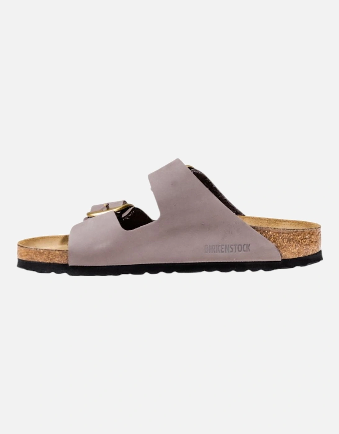 Leather Buckle Slippers with Rubber Sole Women - Liliac