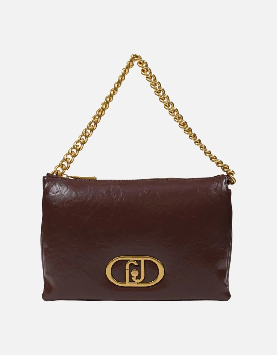 Handbag with Shoulder Strap and Zip Fastening Women - Brown Bags