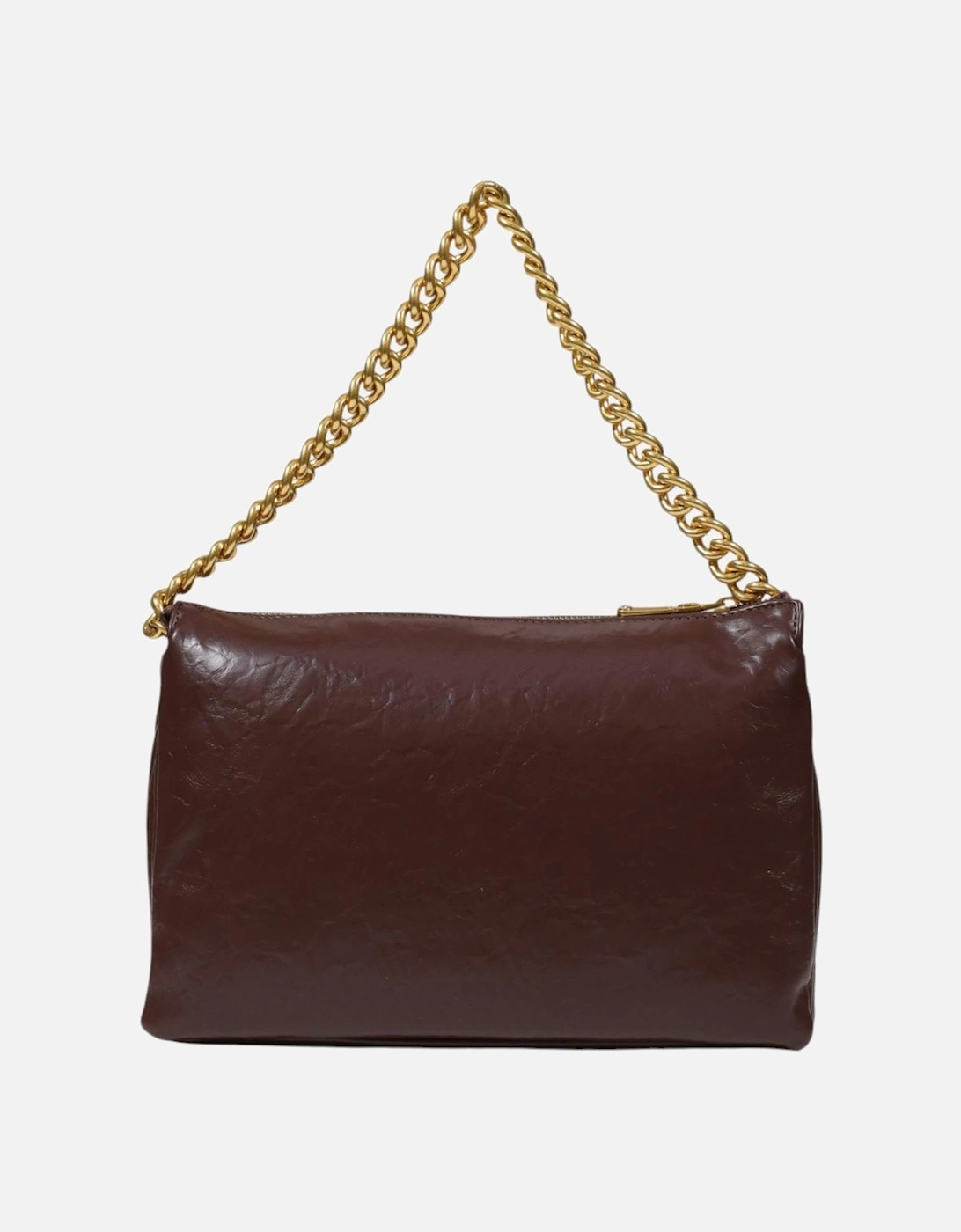 Handbag with Shoulder Strap and Zip Fastening Women - Brown Bags