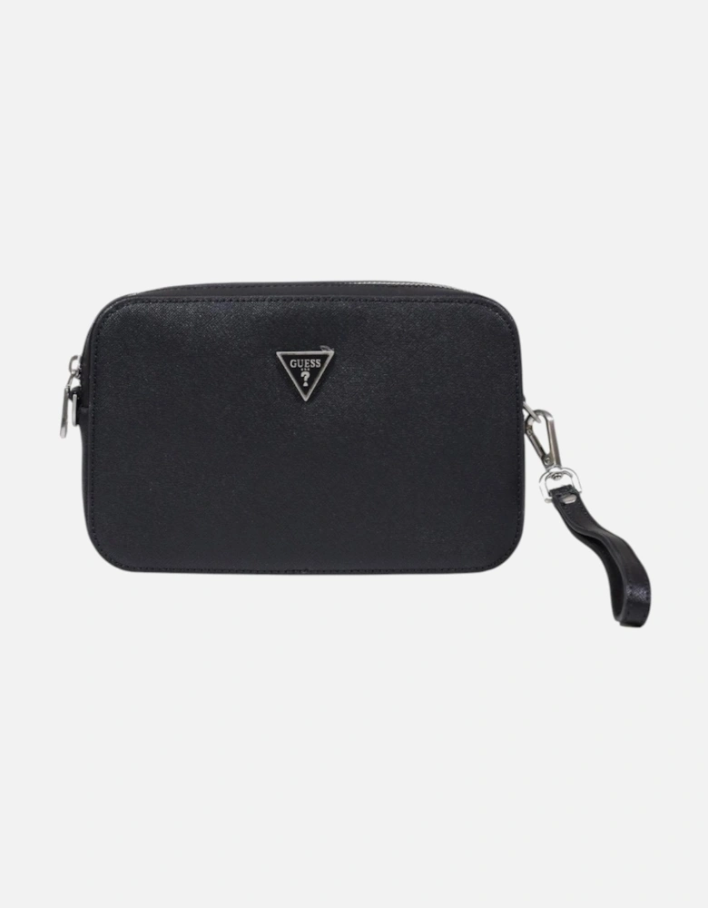 Zip Fastening Bag with Inside Pockets Women - Black