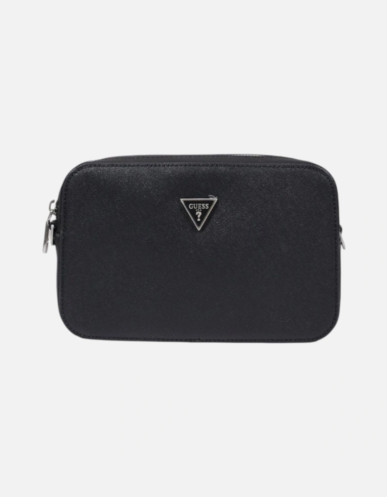 Zip Fastening Bag with Inside Pockets Women - Black