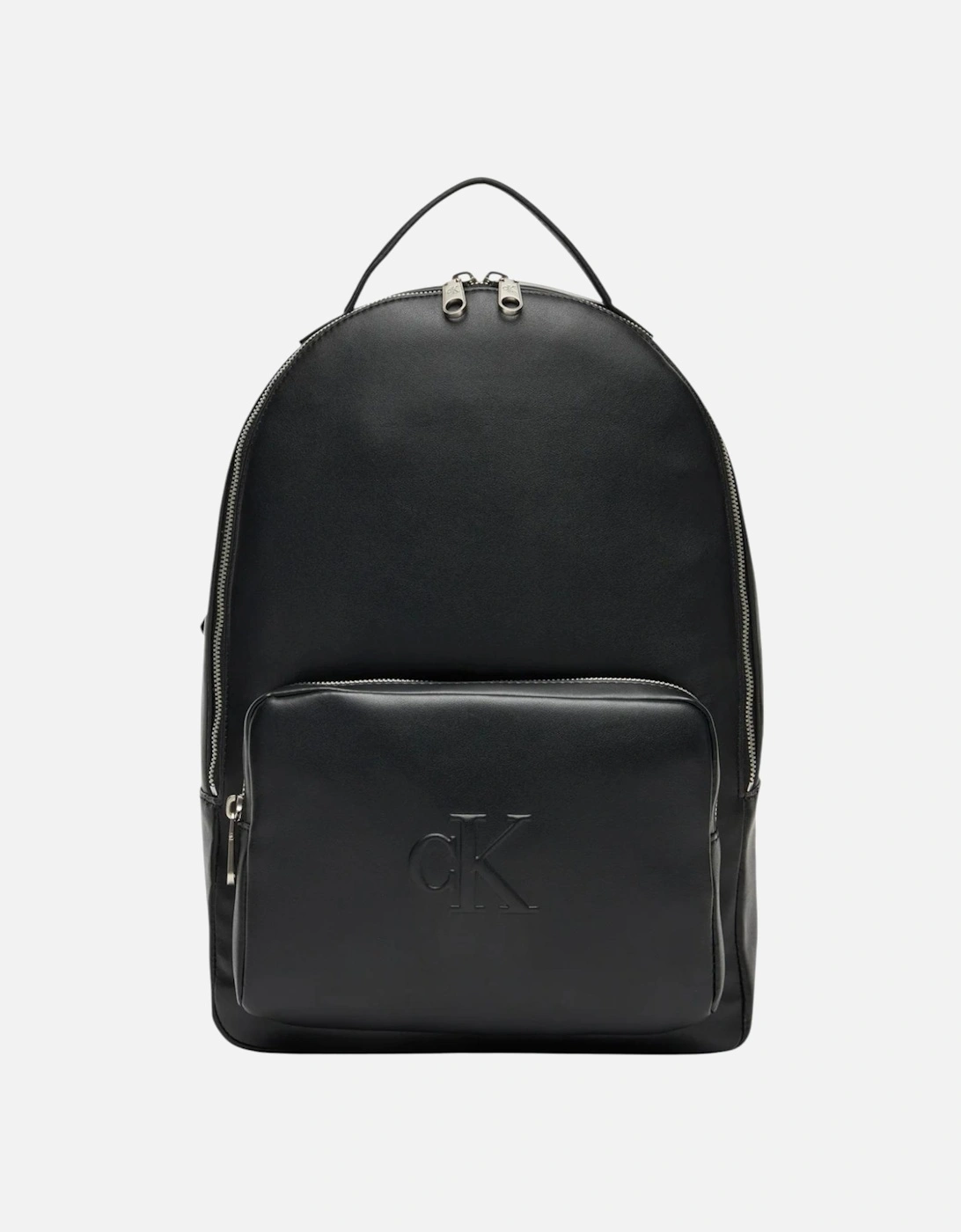 Structured Zip Closure Bag with Multiple Pockets Women - Black, 4 of 3