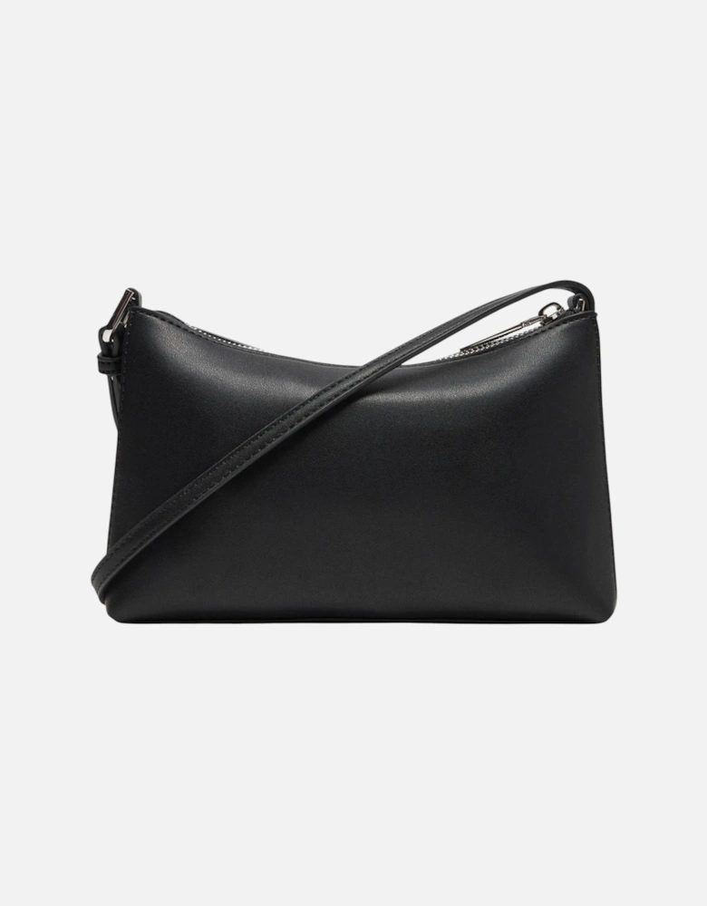 Zip Fastening Bag with Inside Pockets Women - Black